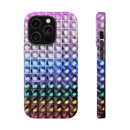 MagSafe "multicolor studs" airbrush iPhone case