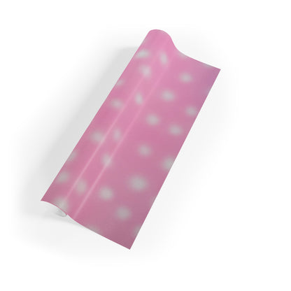 "strawberry swirl polka dot" airbrush wrapping paper