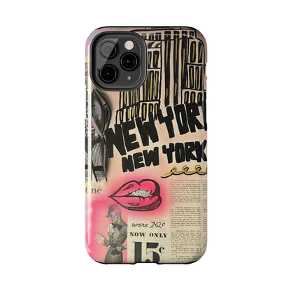 "new york, new york!" airbrush iPhone case