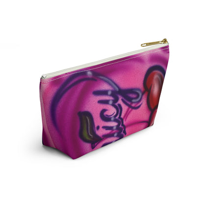 "juicy" airbrush makeup pouch