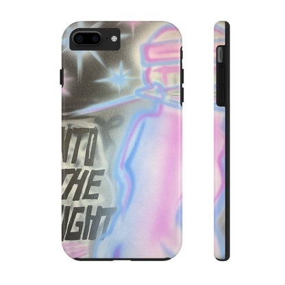 "into the night" pt. 2 airbrush iPhone case