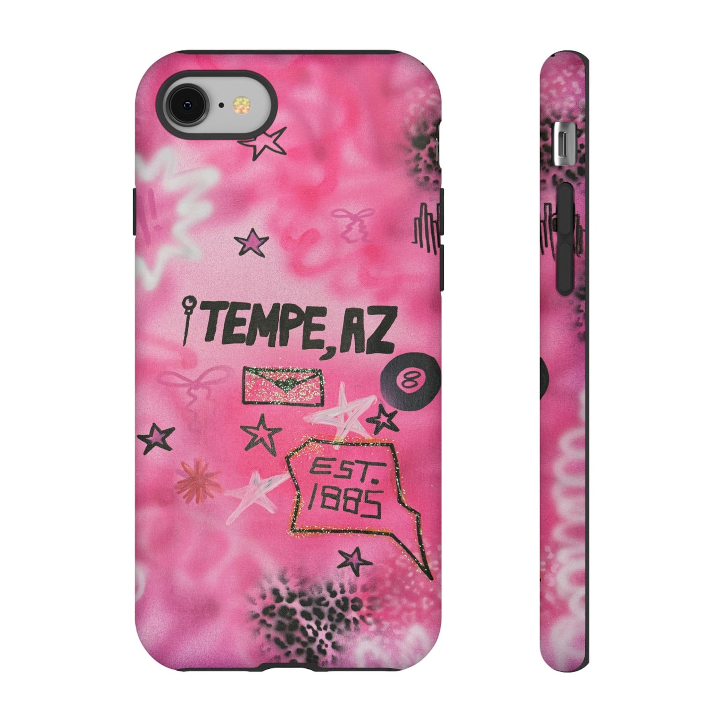 "arizona state university pt. 2" airbrush iPhone case