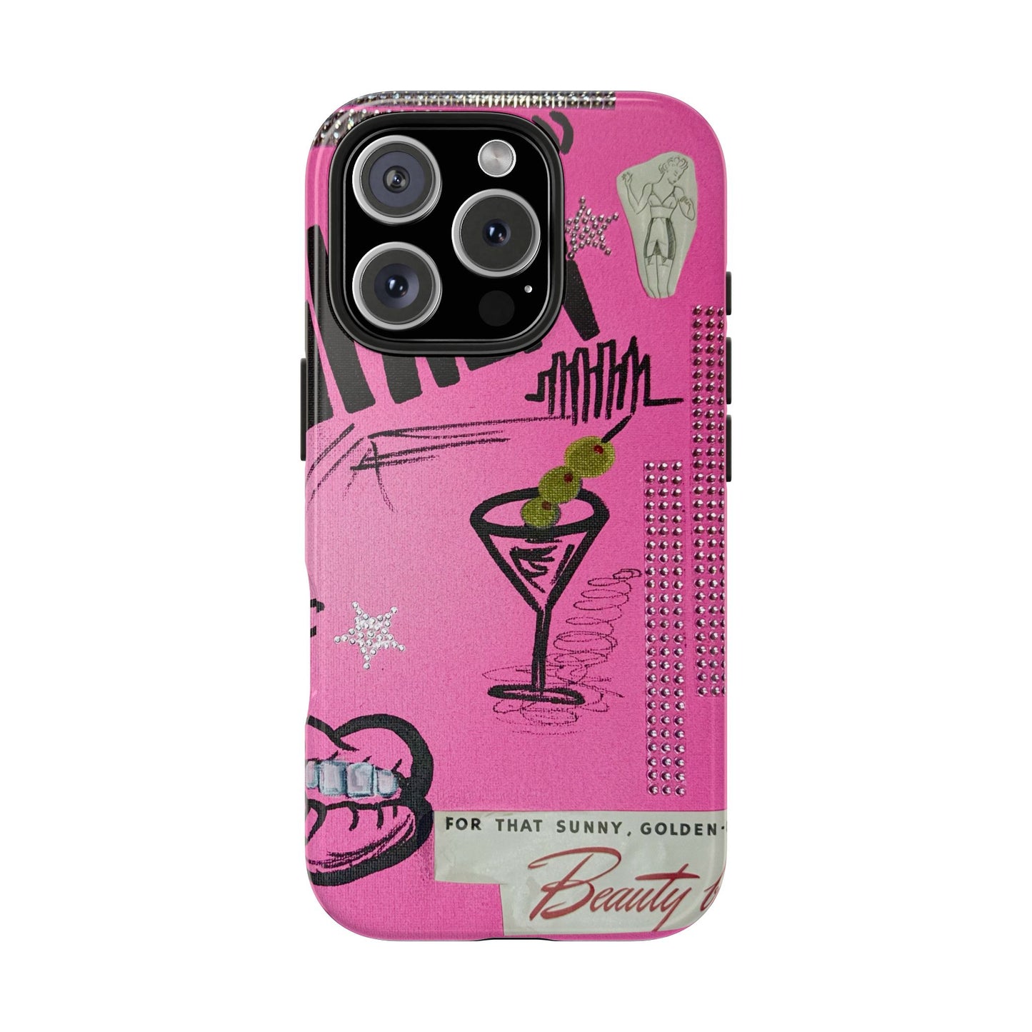 "high fashion" airbrush iPhone case
