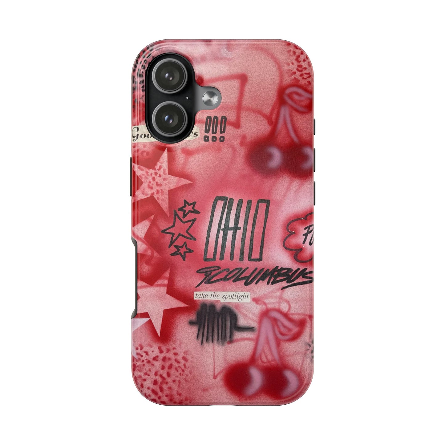 "columbus, ohio" airbrush iPhone case
