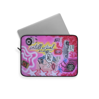 "intellectual energy" airbrush laptop sleeve