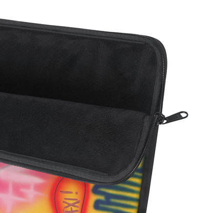 "in the city" airbrush laptop sleeve