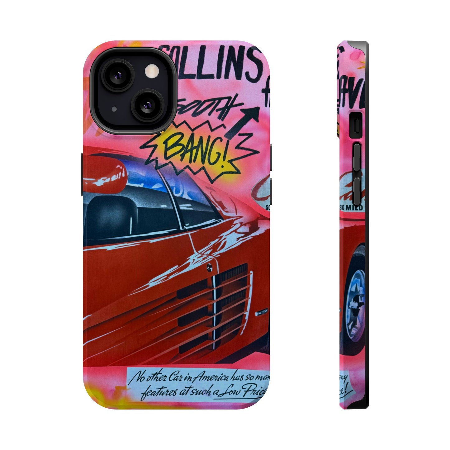 MagSafe "miami momentos" airbrush iPhone case