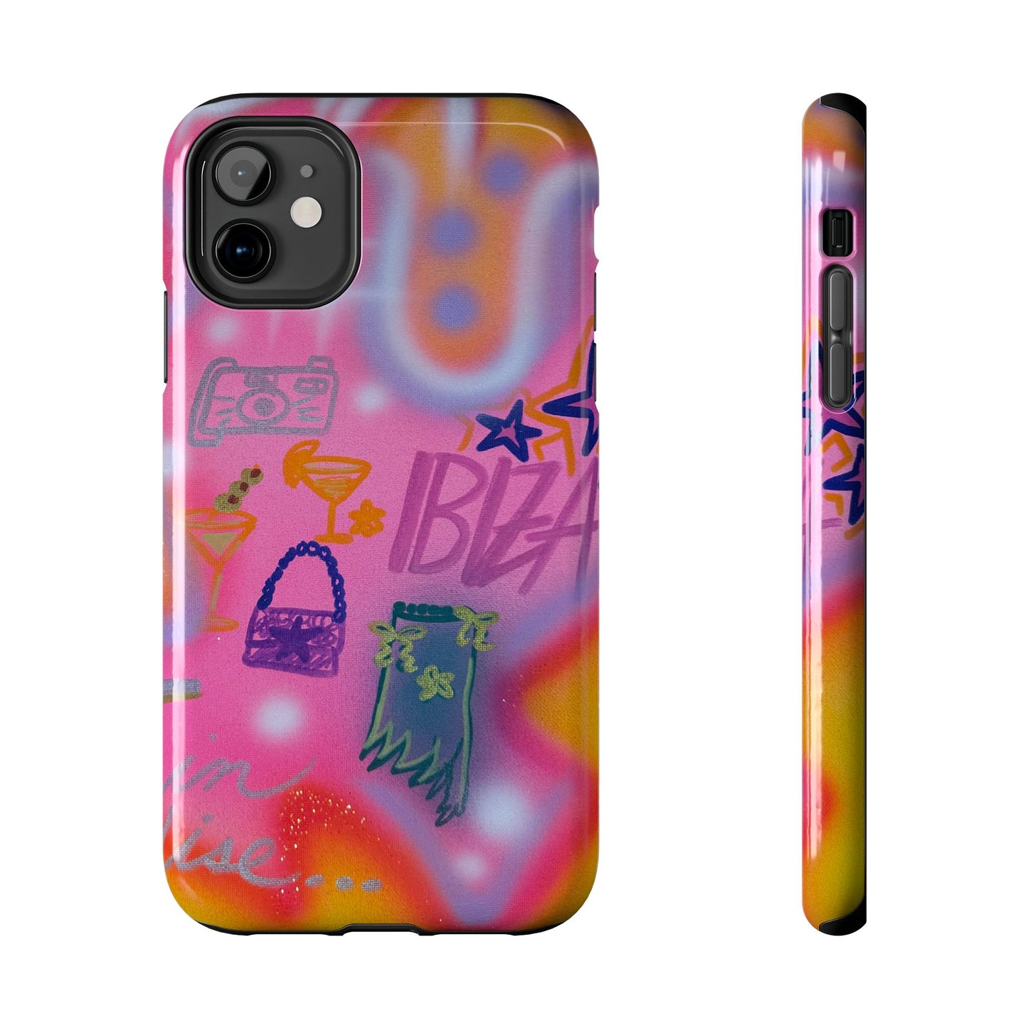 "ibiza" airbrush iPhone case