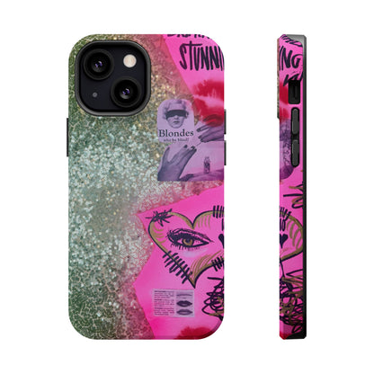 MagSafe "glitter gloss" airbrush iPhone case