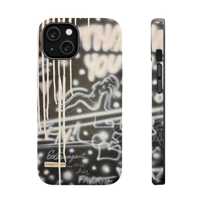 MagSafe "extravagant leisure" airbrush iPhone case