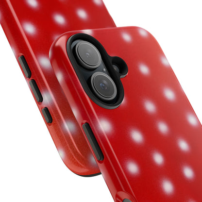 "cherry crush polka dot" airbrush iPhone case