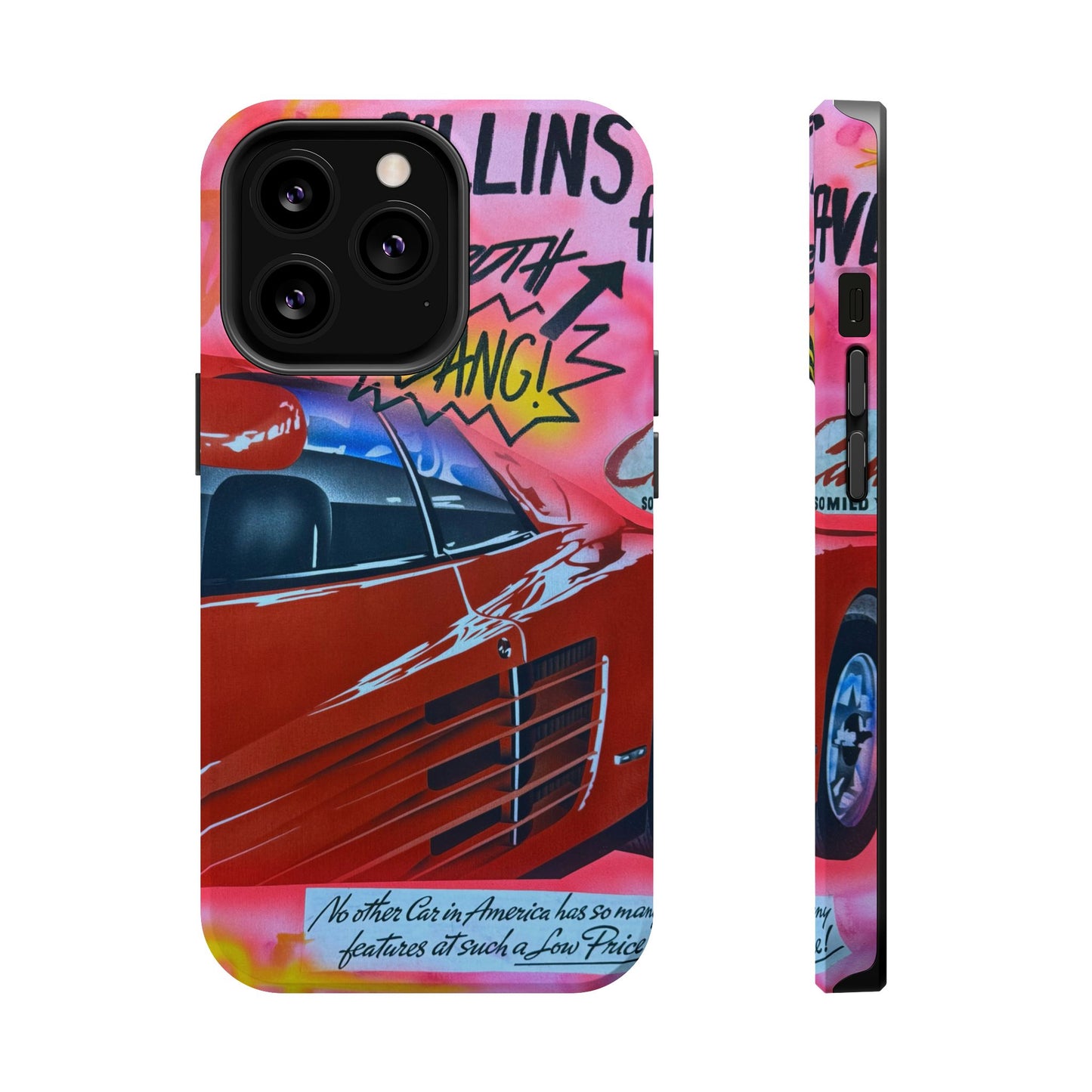 MagSafe "miami momentos" airbrush iPhone case