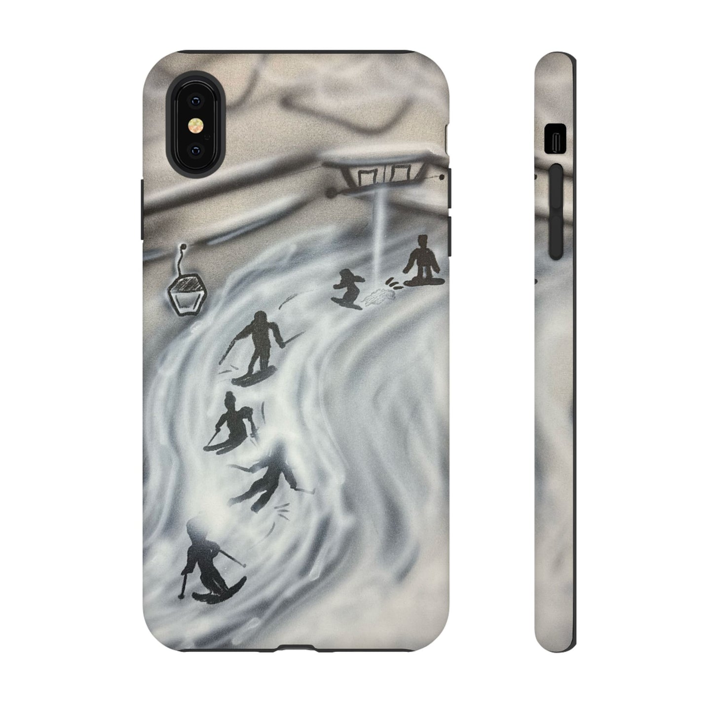"arctic avalanche" airbrush iPhone case
