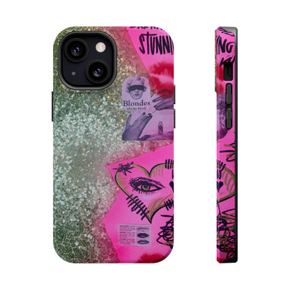 MagSafe "glitter gloss" airbrush iPhone case