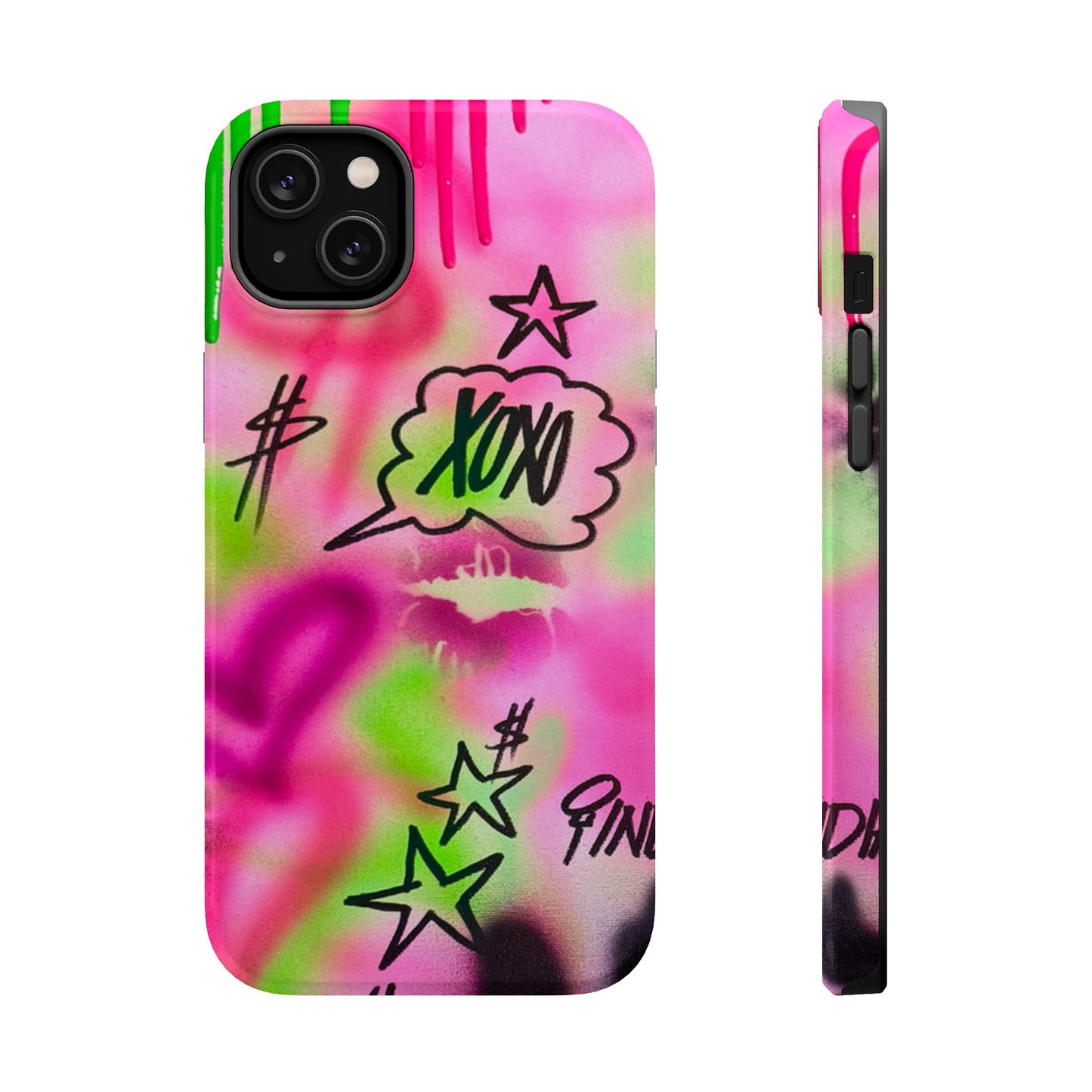 MagSafe "xoxo" airbrush iPhone case