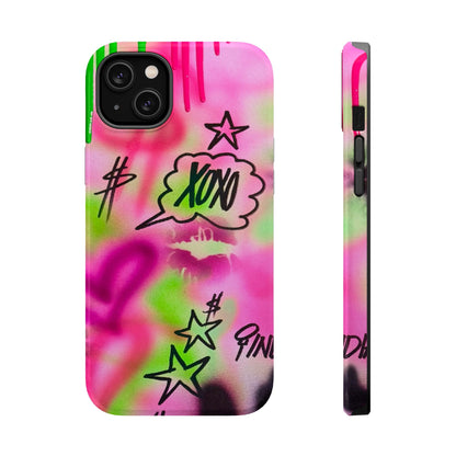 MagSafe "xoxo" airbrush iPhone case