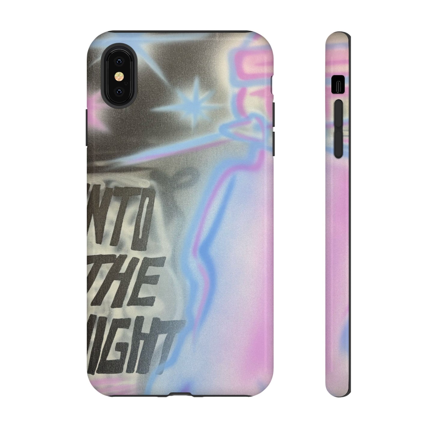 "into the night pt. 2" airbrush iPhone case
