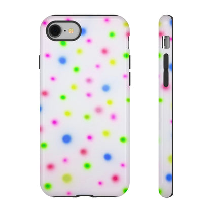 "birthday cake polka dot" airbrush iPhone case