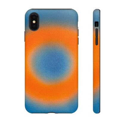 "citrus sky aura" airbrush iPhone case