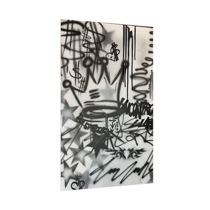 "uncontrollable lust" airbrush rolled print