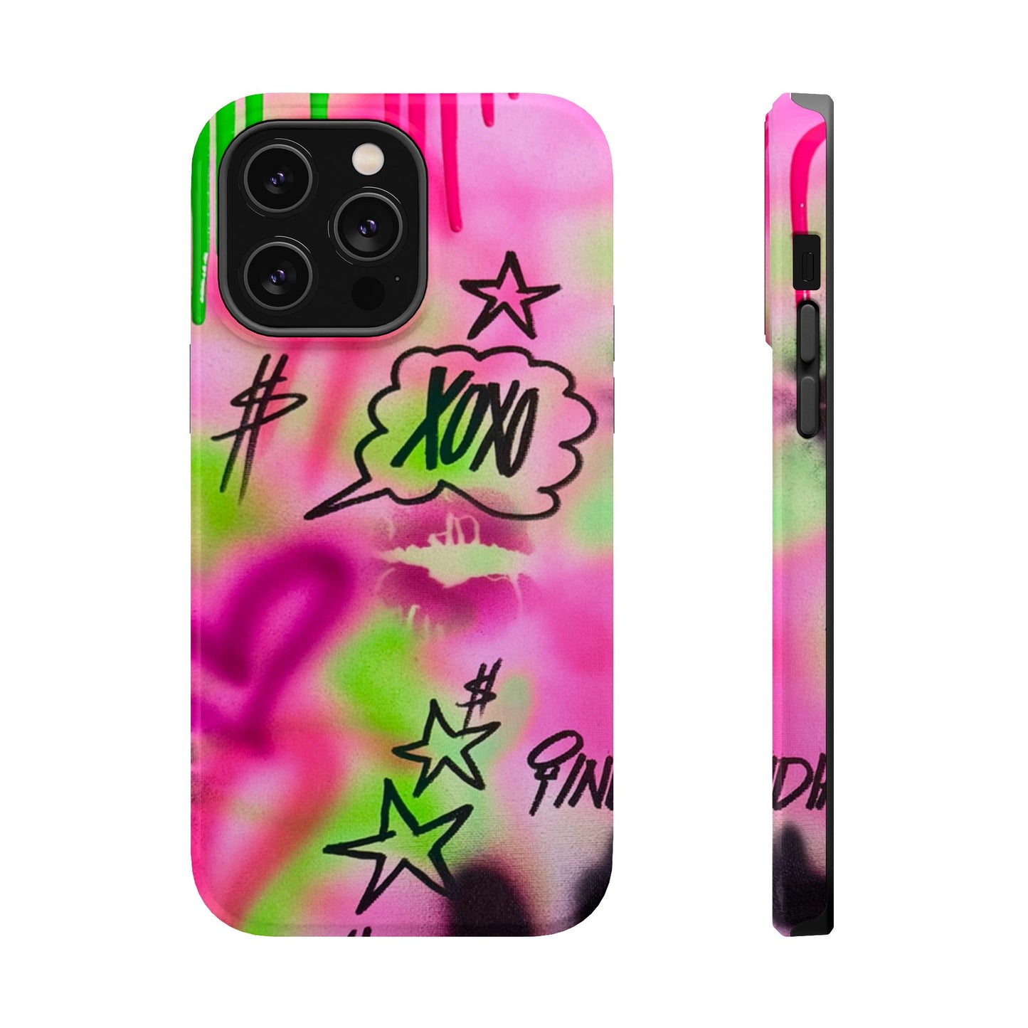MagSafe "xoxo" airbrush iPhone case