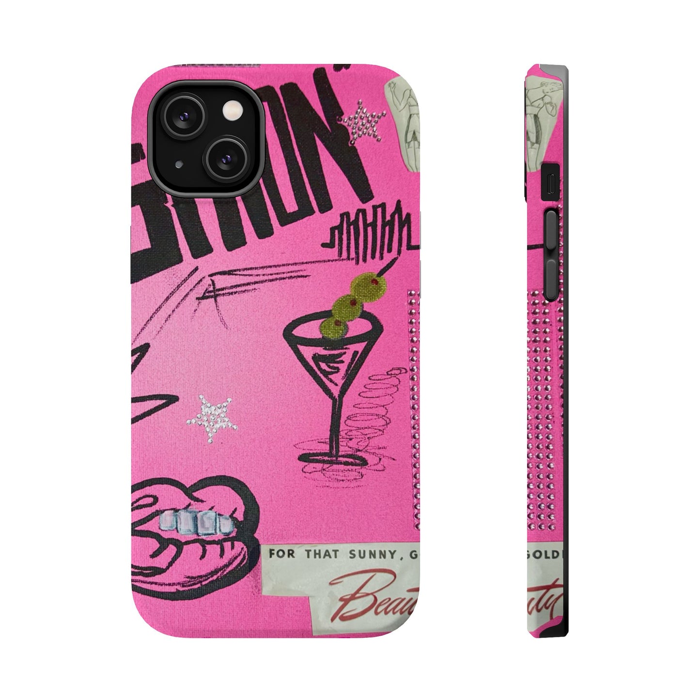 MagSafe "high fashion" airbrush iPhone case