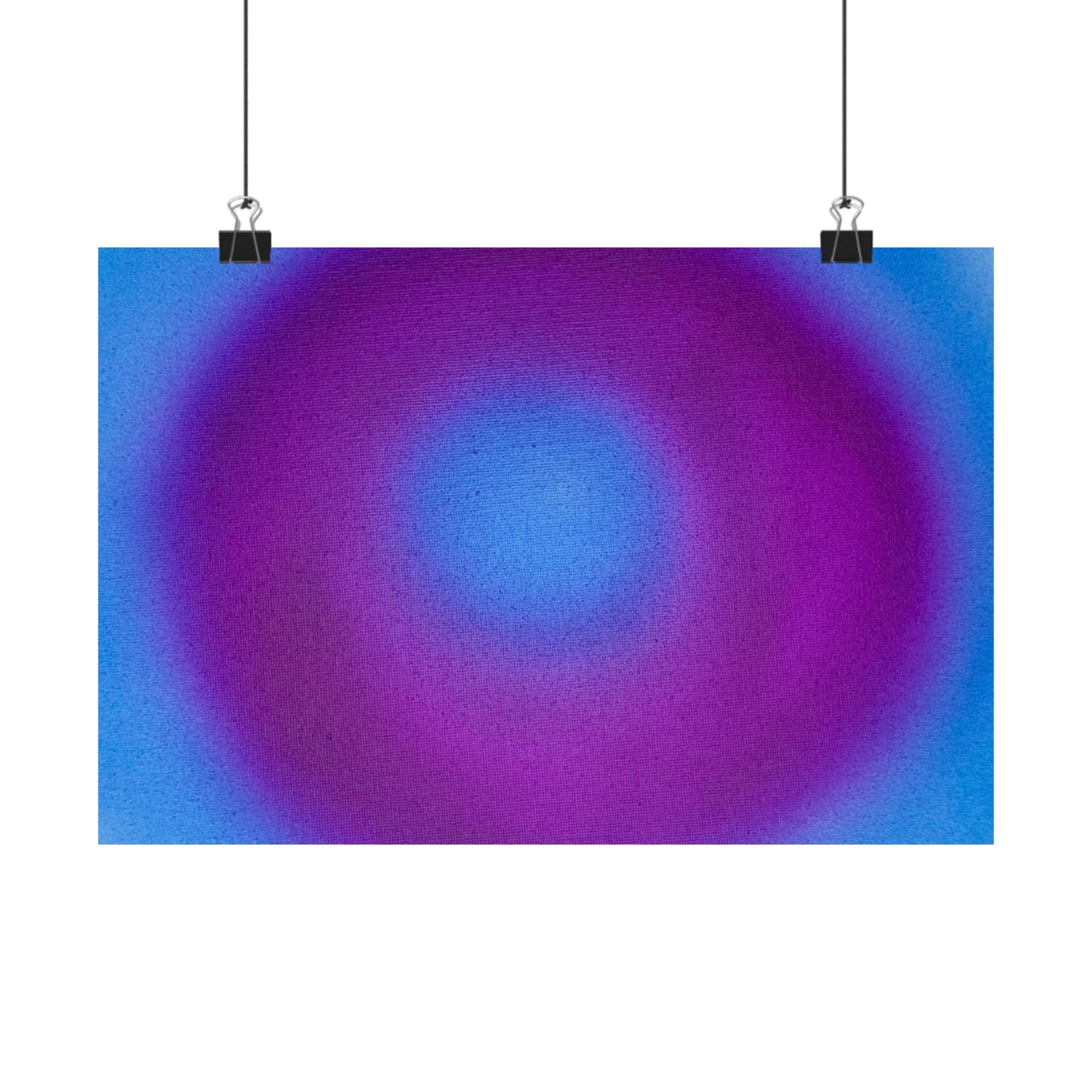"grape soda aura" airbrush horizontal print