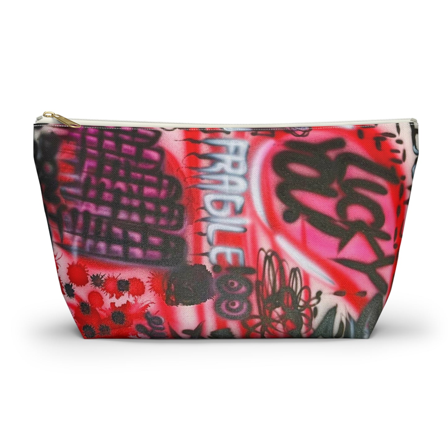 "lucky you!" airbrush makeup pouch