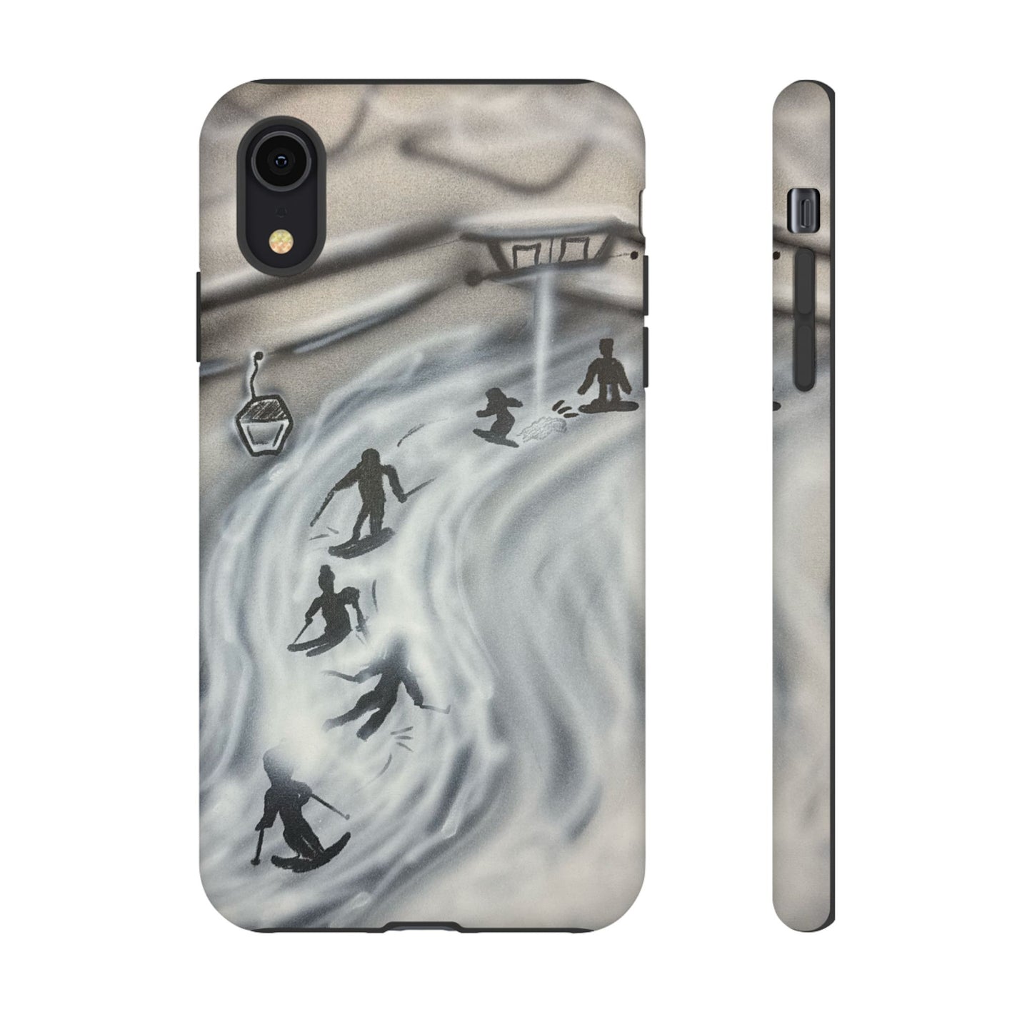 "arctic avalanche" airbrush iPhone case