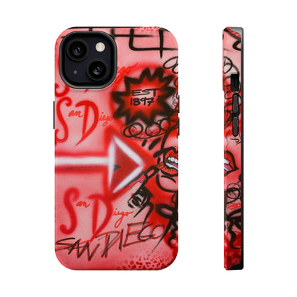 MagSafe "san diego" airbrush iPhone case