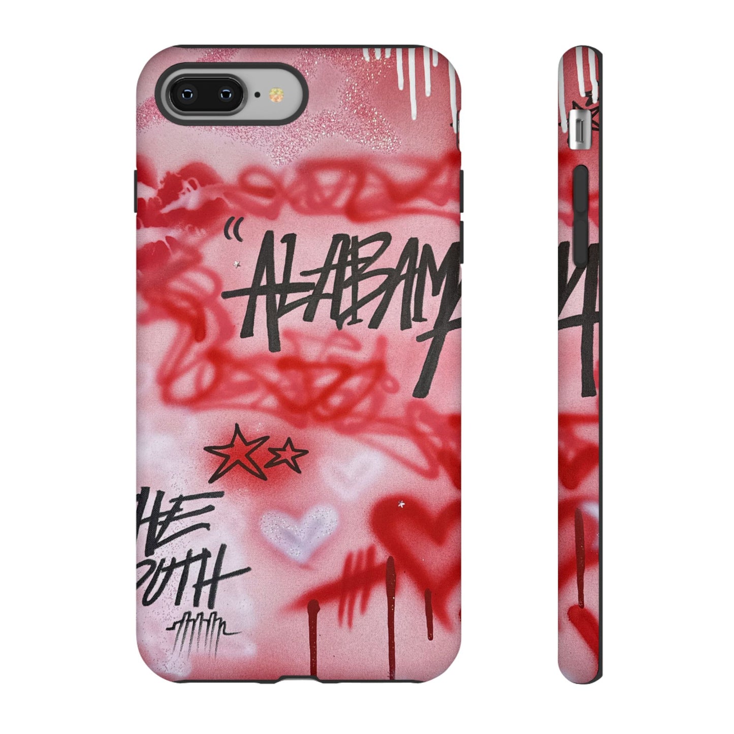 "alabama" airbrush iPhone case