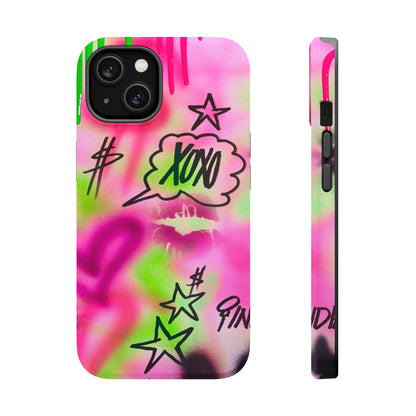 MagSafe "xoxo" airbrush iPhone case