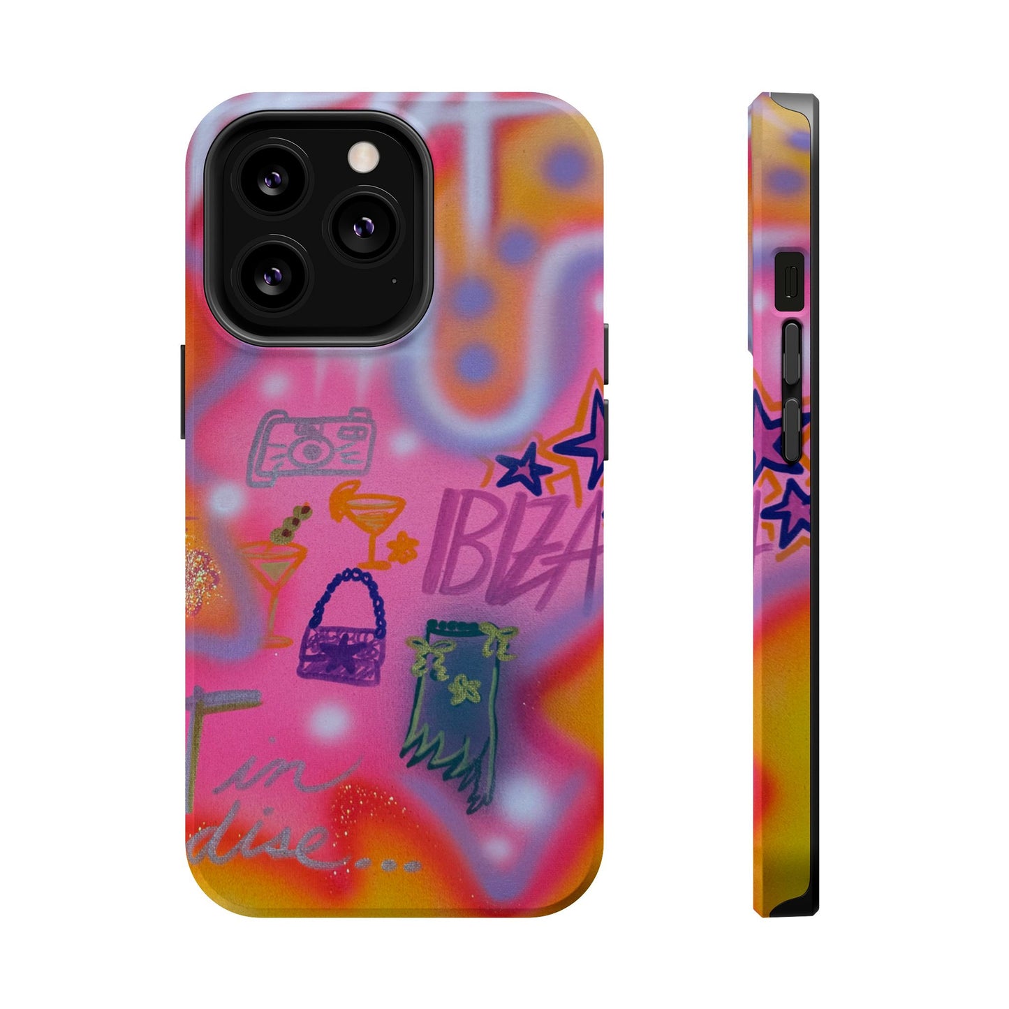 MagSafe "ibiza" airbrush iPhone case