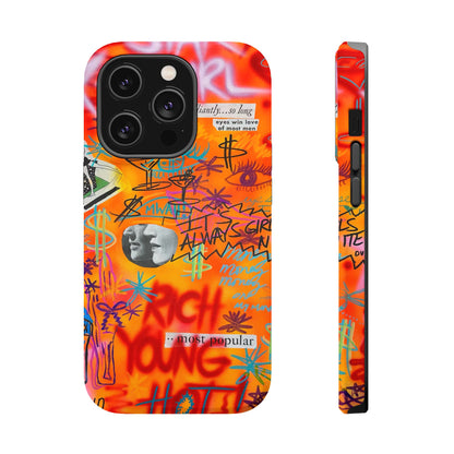 MagSafe "rich, young, hot" airbrush iPhone case