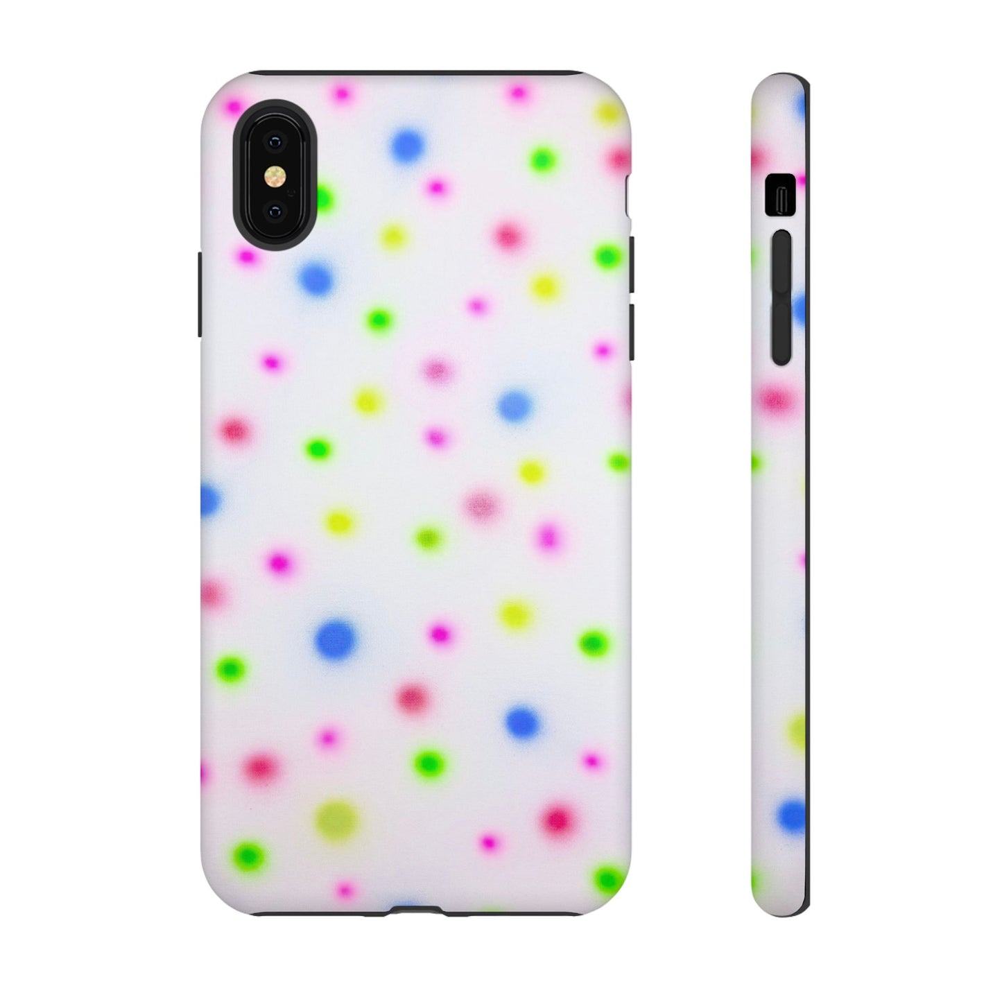 "birthday cake polka dot" airbrush iPhone case