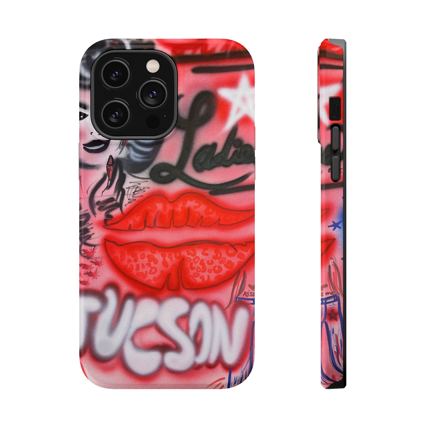 MagSafe "tucson, az" airbrush iPhone case