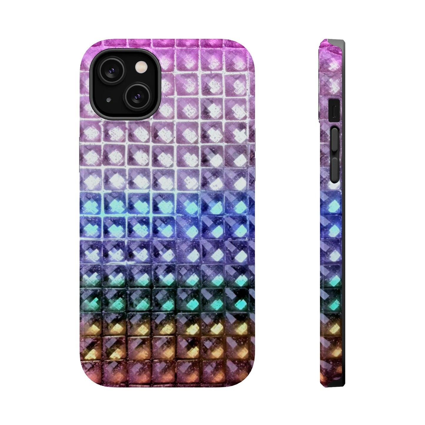 MagSafe "multicolor studs" airbrush iPhone case