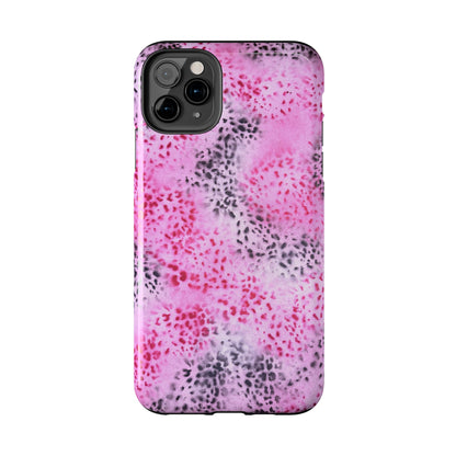 "pink cheetah pt. 2" airbrush iPhone case