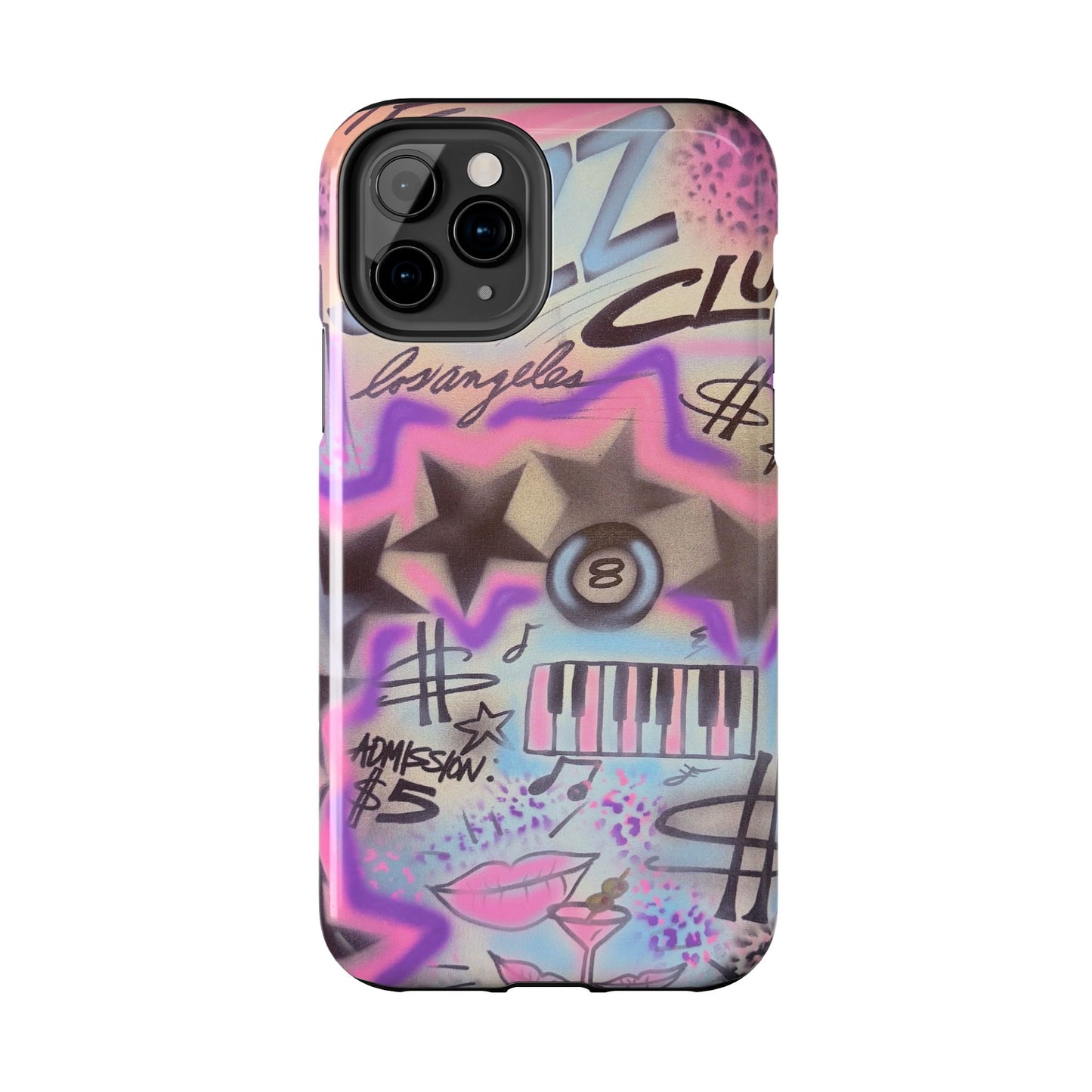 "the jazz club" airbrush iPhone case