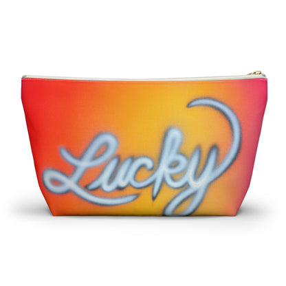"lucky" airbrush makeup pouch