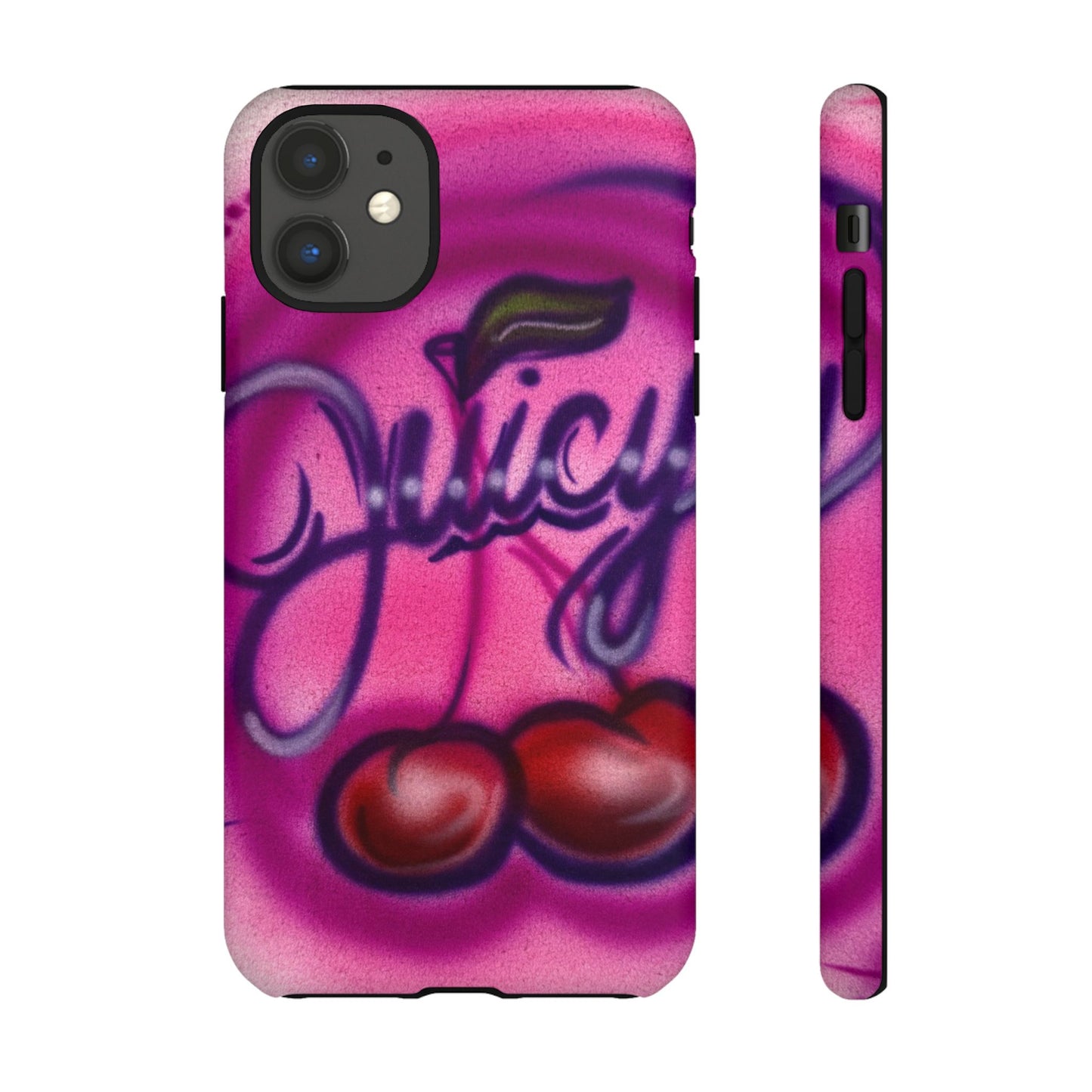 "juicy" airbrush iPhone case