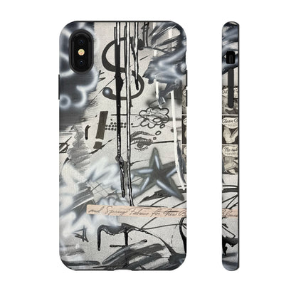"monochrome mood" airbrush iPhone case
