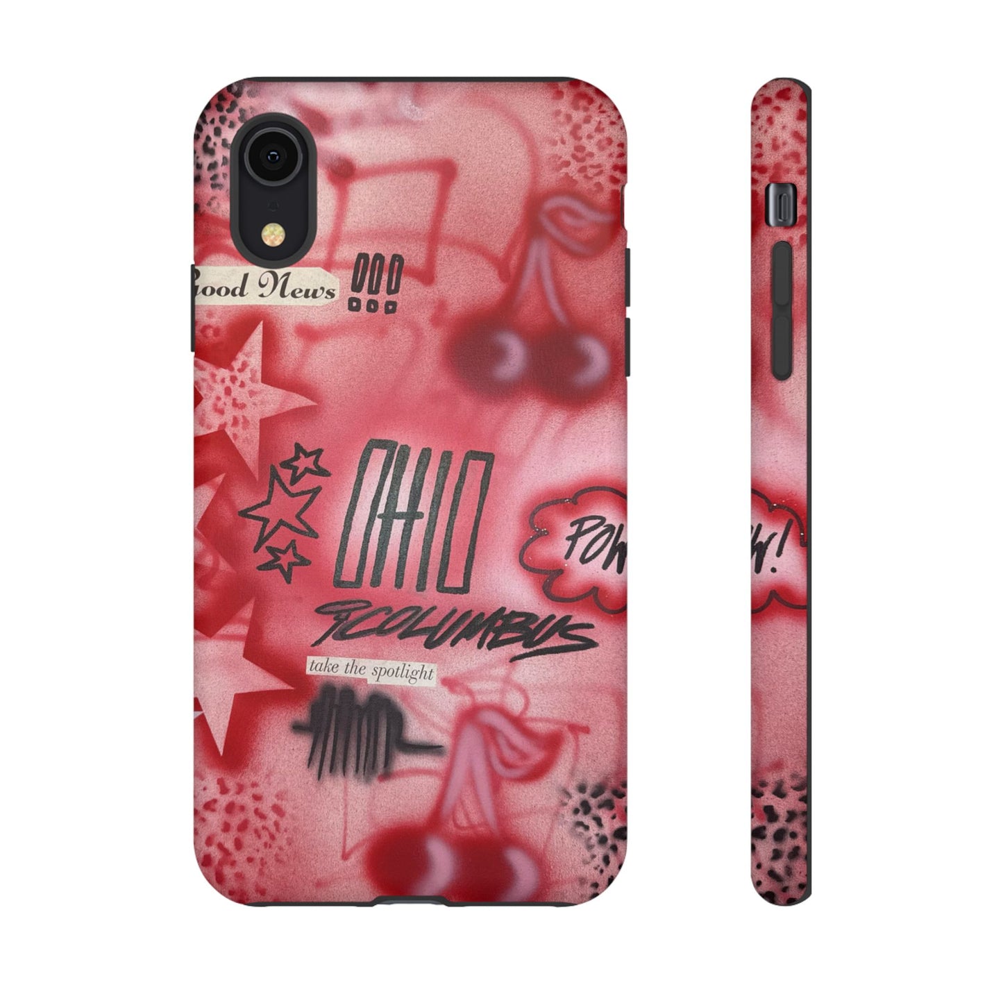 "columbus, ohio" airbrush iPhone case