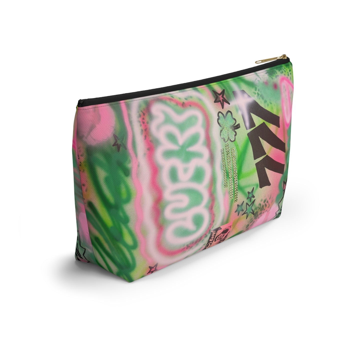 "so lucky" airbrush makeup pouch