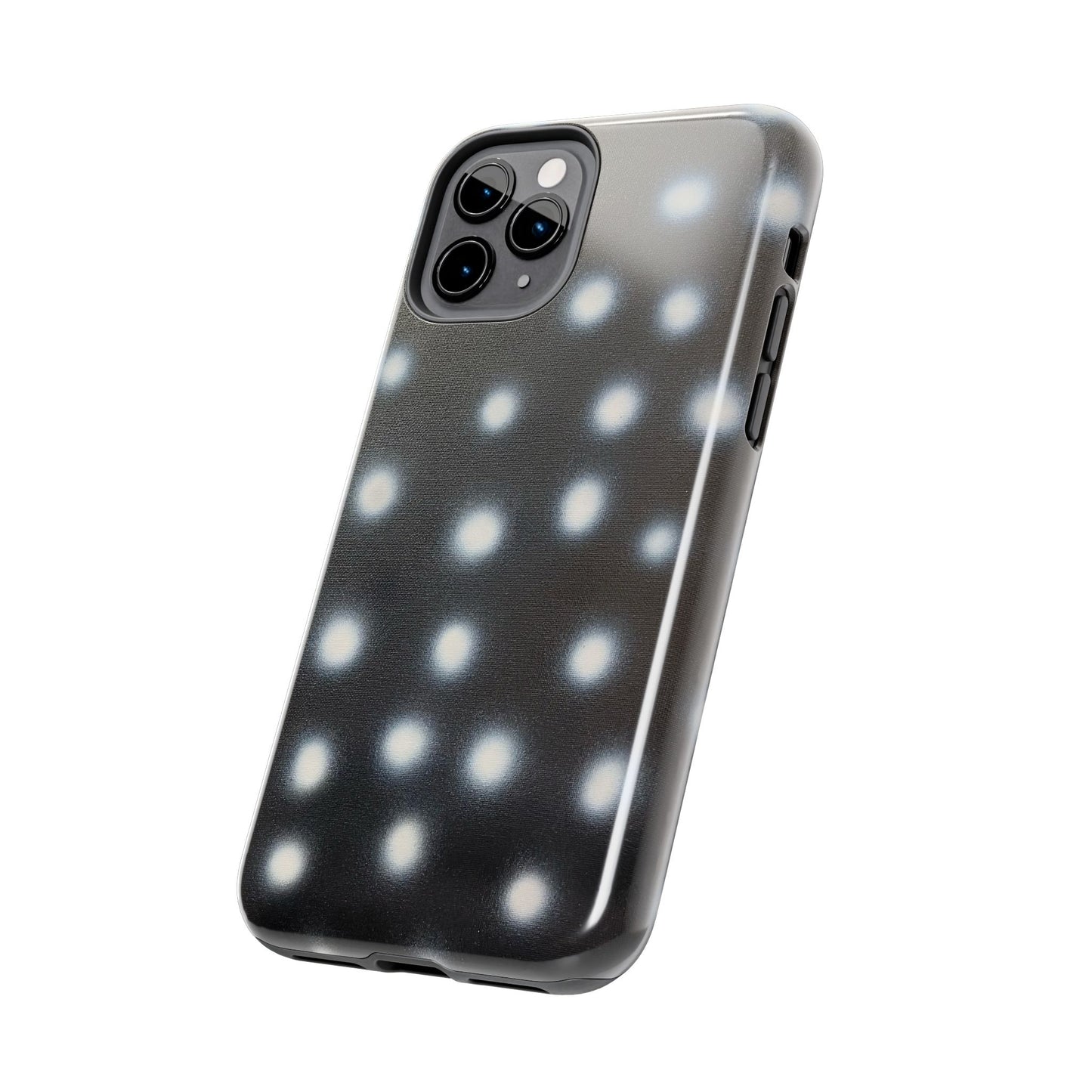 "coconut noir polka dot" airbrush iPhone case