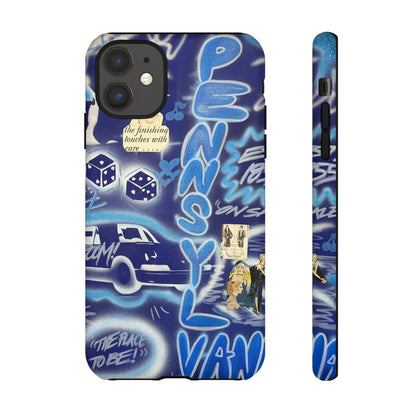 "state college, pa" airbrush iPhone case