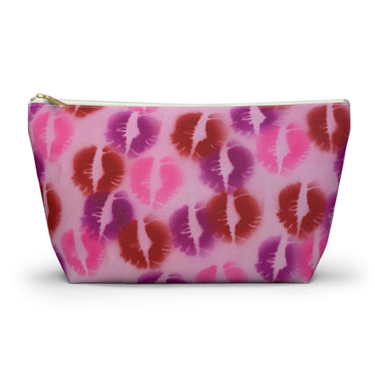 "mwah!" airbrush makeup pouch