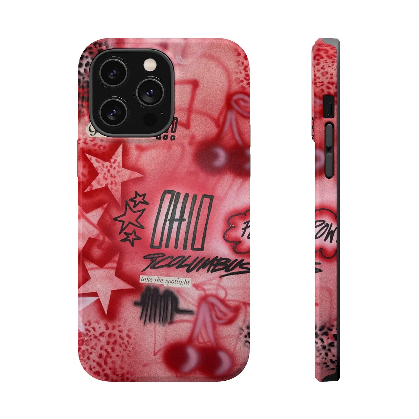 MagSafe "columbus, ohio" airbrush iPhone case