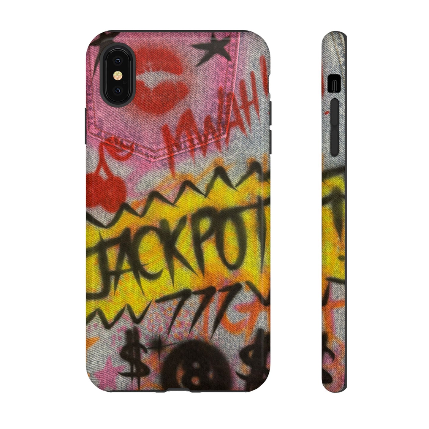 "JACKPOT!" airbrush iPhone case