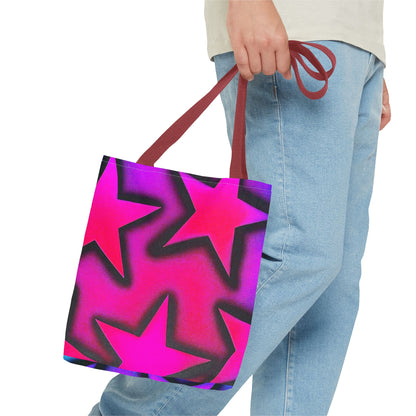 "ur a star pt. 2" airbrush tote bag